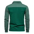 thumbnail image 4 of Cathalem Long Sleeve Polo Search this page",Green S, 4 of 4