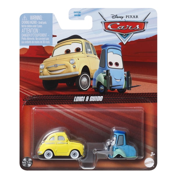 Disney Pixar Cars Luigi & Guido カーズ　マテル Disney and Pixar Cars Luigi and Guido 1:55 Scale Die-Cast Vehicles