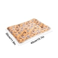 thumbnail image 3 of UsRHHA Tapis pour Chien en Velours de Lait Lit pour Animal 30x40 cm, Tapis Rond Doux pour Chat pour Coussin de Maison, Tapis de Couchage Lavable pour Petits Animaux, 3 of 6