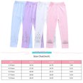 thumbnail image 3 of Girls Stretch Leggings Kids Soft Snow Patterns Yoga Pants Ankle Length Multipack 3-10 Years, 3 of 6