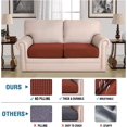 thumbnail image 2 of Super Stretch Stylish Cushions Covers/Furniture Cover Spandex Jacquard Small Checked Pattern Super Soft Slipcover Washable Individual, 2 of 8