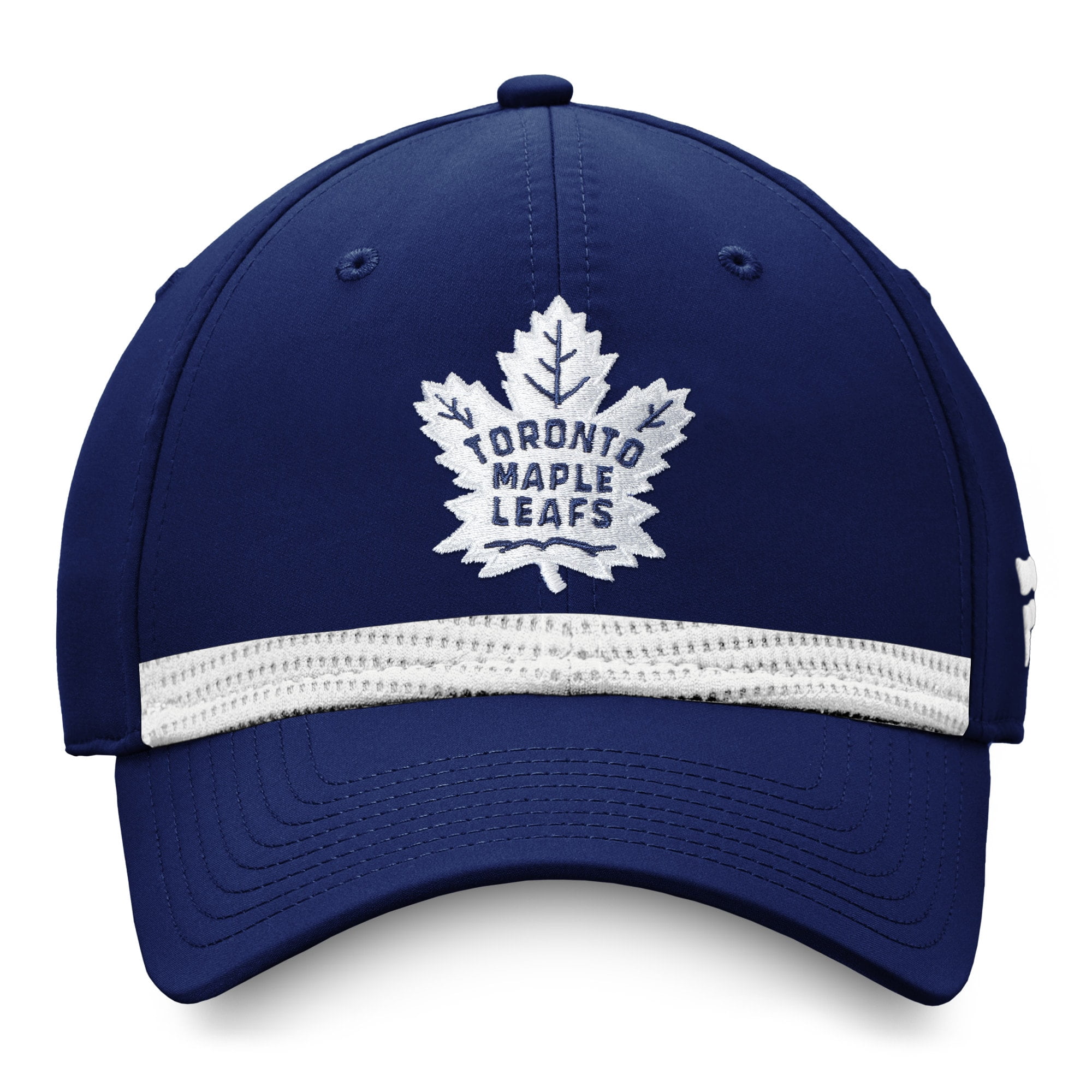 Toronto Maple Leafs Fanatics White Striped Hat