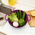 thumbnail image 1 of Small Colander Set for Kitchen Use - Mini Food Strainer with Handles for Fruit Vegetables Pasta Ideal for Local Deliveries, 1 of 3