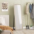 thumbnail image 1 of HOMCOM Full Length Mirror Standing Leaning Wall 64" x 21" Silver, 1 of 10