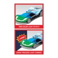 thumbnail image 5 of Hot Wheels Color Crashers Cyber Speeder Vehicle, 10-Inch Blue Motorized Toy Car with Lights and Realistic Racing Sounds, 5 of 5