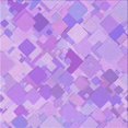 thumbnail image 1 of Ahgly Company Tapis d'Intérieur Lavable à la Machine, Carré, Transitionnel, Violet, Tapis de Zone, 7 Pieds Carré, 1 of 7