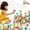 C, variante sur Cadeaux pour Enfants! Suncoda Jouets, Ensemble de Blocs de Construction de Jardin Varié de 224 Pcs pour Enfants, Arrangement Floral Intellectuel Diy