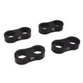 thumbnail image 3 of 8AN Hose Separator Clamp, Durable Hose Fitting Adapter Strong Sturdy Lightweight  For 1/2in Water Lines, 3 of 8