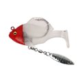 thumbnail image 1 of Outdor Tail Swimbaits Rigged Soft With & 3D Eyes Weedless Hidden Hook For Trout Freshwater Saltwater Gear, 1 of 5