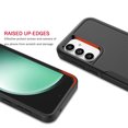 thumbnail image 4 of Samsung Galaxy S23 FE Case with Tempered Glass Screen Protector, Tekcoo Heavy Duty Rugged Shockproof Full Body Protective 2-IN-1 Phone Case Cover for Galaxy S23 FE, Black, 4 of 8