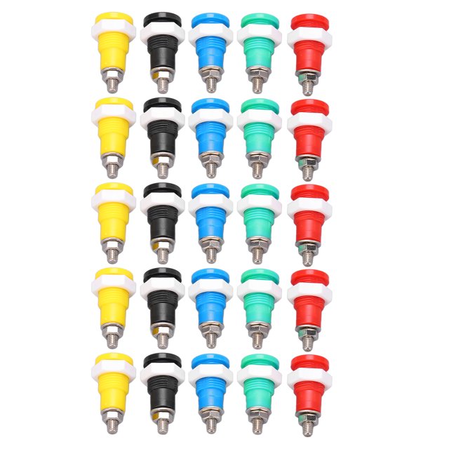 ANGGREK Banana Socket 4mm Good Electrical Conductivity Stable Transmission Connector Terminals For Industrial Equipment,Banana Socket,Electrical Test Accessories