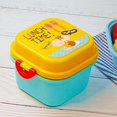 thumbnail image 1 of Oleegame 1PC Produce Storage Cute Animal Children's Snack Box Bento Box Double Lunch Box Yellow, 1 of 6