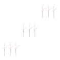 thumbnail image 1 of Baohd 3x Realistic Appearance Artificial Plants Nature S Charm To Space Easy To Clean pink 3Set, 1 of 6