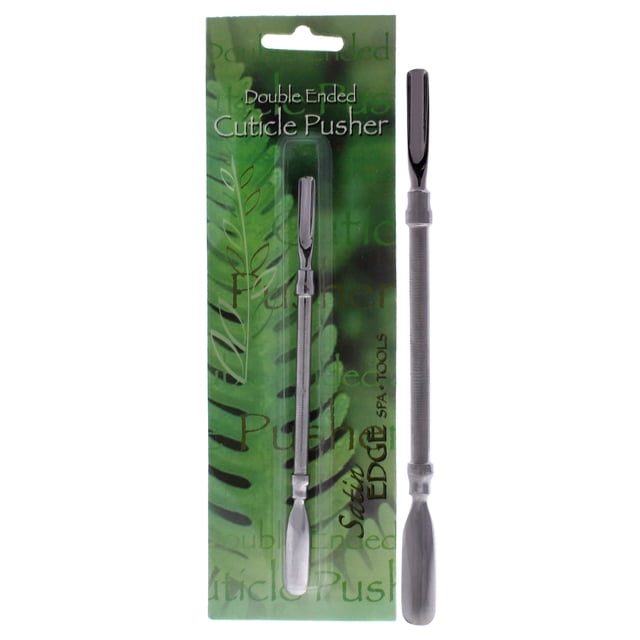 Poussoir à Cuticules Double Extrémité par Satin Edge pour Unisexe - 1 Pce Poussoir à Cuticules