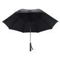 thumbnail image 2 of 62 Inch 2600mAh USB Rechargeable Fan Umbrella, Windproof UV Protection Double Canopy Golf Umbrella with Portable Cooling Fan for Outdoor Activities, 2 of 7