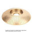 thumbnail image 1 of Ccdes Angle Grinder Accessory,Golden Angle Grinder Shaping Disc Grinding Wheel 85MM Woodworking Tool Accessories,Grinding Wheel, 1 of 8