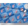 thumbnail image 3 of Soimoi Poly Georgette Fabric Leaves, & Rose Floral Print Fabric by the Yard 42 Inch Wide, 3 of 3