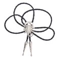 thumbnail image 1 of Milaget Alloy Tie Adjustable Costume Rope Sweater Chain Retro Cowboy Scorpion White, 1 of 9