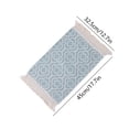 thumbnail image 3 of EGNMCR Kitchen Utensils Set, Cooking Utensils Set, Placemats Napkins New Thick Cotton And Linen With Tassel Placemats Insulated Placemats Beautiful And Practical Table Insulation Mat Placemat Napkin, 3 of 6
