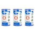 thumbnail image 1 of Intex Swimming Pool Set Type B Replacement Filter Pump Cartridge (3 Pack), 1 of 12