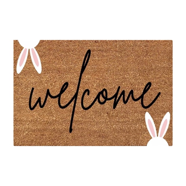 Summer Doormat Welcome Mat Large Front Door Entrance Mats Outdoor Carpaet Rugs for Kitchen mats, Front Back Doors, Pets and Dogs, Home Indoor Outdoor Decorations