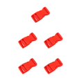 thumbnail image 1 of relayinert 10pcs/set Easy To Buckle Strap With Multi-Color Clasp Belt Buckles High Compatibility ABS Release Buckle Hook Buckle red 5Set, 1 of 6
