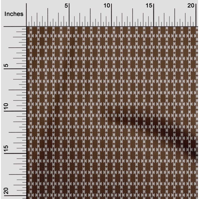oneOone Polyester Lycra Fabric Stripe & Geometric Kasuri Print Sewing Fabric BTY 56 Inch Wide