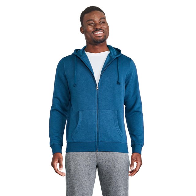 Haut à capuchon zippé sur la longueur George pour hommes
