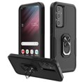 thumbnail image 1 of [PST] Samsung Galaxy S25 / S24 Ring Case, Dual Layers Heavy Duty Magnetic Hard Kickstand Case with Ring Stand, 1 of 5