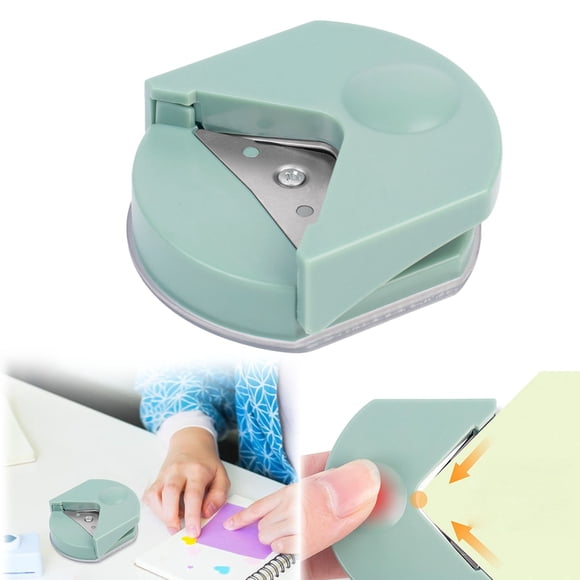 Jkkant Corner Rounder Punch, 3-Size Adjustable Edge Rounding Tool for Scrapbooking, Card Making, and Photo Albums