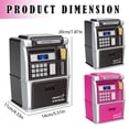thumbnail image 3 of Kids Pretend Play Cash Register with Debit Card Scanner, Bill Feeder & Calculator - Electronic Savings Toy for Boys Girls, Math Learning Educational Gift,Shopping Store Playset, 3 of 5