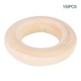 thumbnail image 3 of DIY Wooden Ring, Durable And Easy Cleaning Wooden Teething Rings, Non- Log Color For Baby Girls, 3 of 8