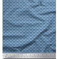 thumbnail image 1 of Soimoi Rayon Crepe Fabric Leaves Small Print Fabric by The Yard 46 Inch Wide, 1 of 3