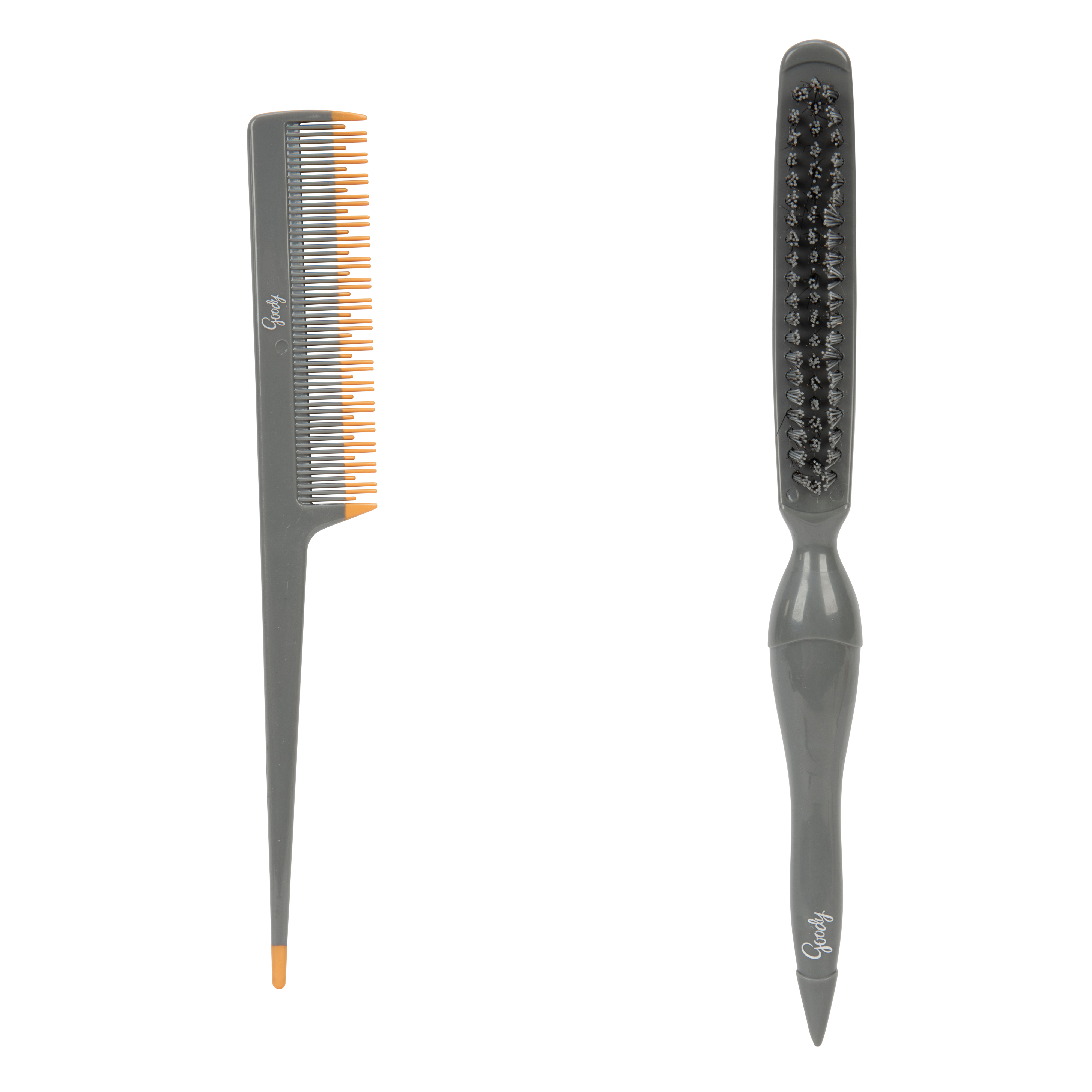 GOODY Ensemble de 2 pièces : peigne à volume et brosse à poils de sanglier