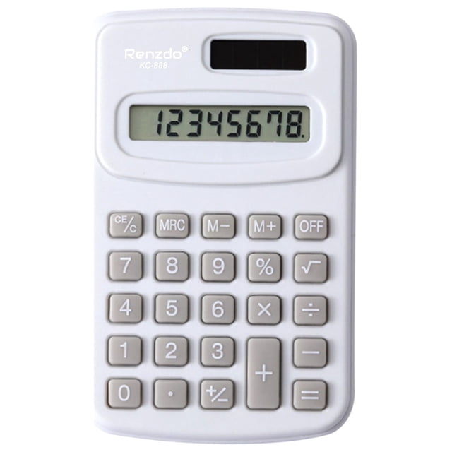 SDNall Scientific Calculator for Students, 8-Digit Portable Basic Calculator with Dual Power, Cute Candy Colors for School and Office Use