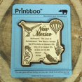 thumbnail image 1 of USA New Mexico State Map Wooden Magnet Souvenir Fridge Magnet Gift, 1 of 4