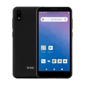 Orbic Maui 4G LTE Smartphone déverrouillé – 3 GB RAM 32 GB Stockage 5,5 pouces Affichage noir – Nouveauté OEM