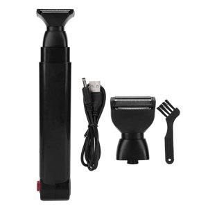HLONK Shaver dos homme charging arrière Shaver double arrière cheveux Enlever Électrique Shaver Poignée extensible Rasoir multi-fonctionnel pour le design pliable arrière