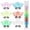 Multicolor, variant on Walmeck 12pcs Nylon Shuttlecocks Durable Badminton Shuttlecocks Indoor Outdoor Sports Badminton Balls Windproof Shuttlecock