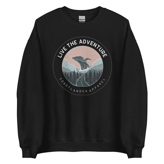 Vivez l'Aventure - Baleine - Chandail Unisexe
