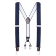 thumbnail image 1 of Buyless Fashion Bretelles pour Hommes - Sangles Élastiques Réglables 48 Pouces 1 1/4 Pouces - Forme Y, 1 of 7