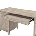 thumbnail image 4 of Atlin Designs Bureau d'Ordinateur en Bois Style Ferme avec Rangement, Gris, 4 of 9