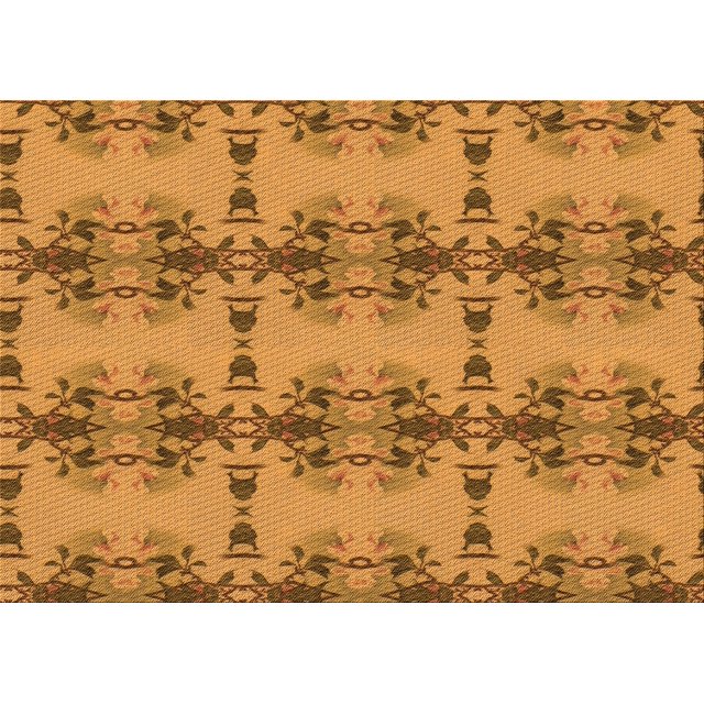 Ahgly Tapis Rectangulaire Lavable en Machine Intérieur Transitionnel Acajou Brun, 2 Pieds x 3 Pieds