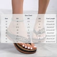 thumbnail image 4 of Jovati Pantoufles Décontractées de Plage pour Femmes, Sandales en PU à Bout Rond avec Talon Compensé, Accent Chaîne, Semelle Antidérapante, Doublure Respirante, Usage Intérieur Extérieur, 4 of 10