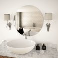 thumbnail image 1 of vidaXL Wall Mirror 60 cm Round Glass, 1 of 4