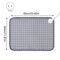 thumbnail image 3 of Heating Pad 12x15.7In Heated Pads for Back Support & Cramps Comfort Fast Heat Technology & Washable Heating Pad US Plug, 3 of 7