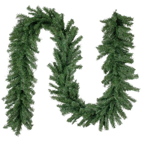 Northlight Canadian Pine 2-Tone Artificial Christmas Garland - 9' x 12" - Unlit