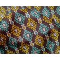 thumbnail image 4 of oneOone Silk Tabby Fabric Swirl Ikat Print Fabric By The Yard 42 Inch Wide, 4 of 4