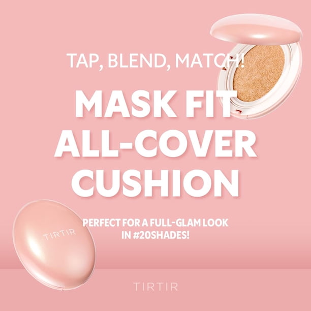 TIRTIR Mask Fit All Cover Pink Cushion Foundation | High coverage