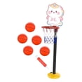 thumbnail image 1 of S SERENABLE Basketball Hoop Set for Kids Basketball Net for Dribbling Practice Boys Yard White, 1 of 9